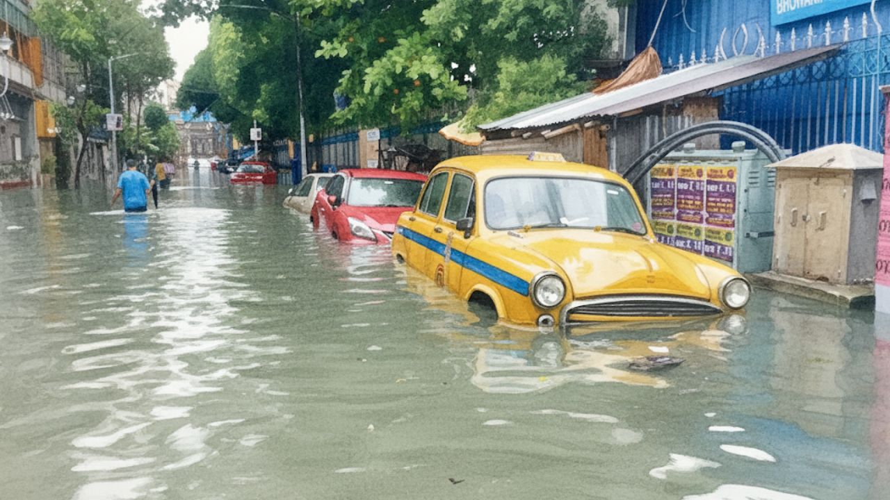 Kolkata September record rain