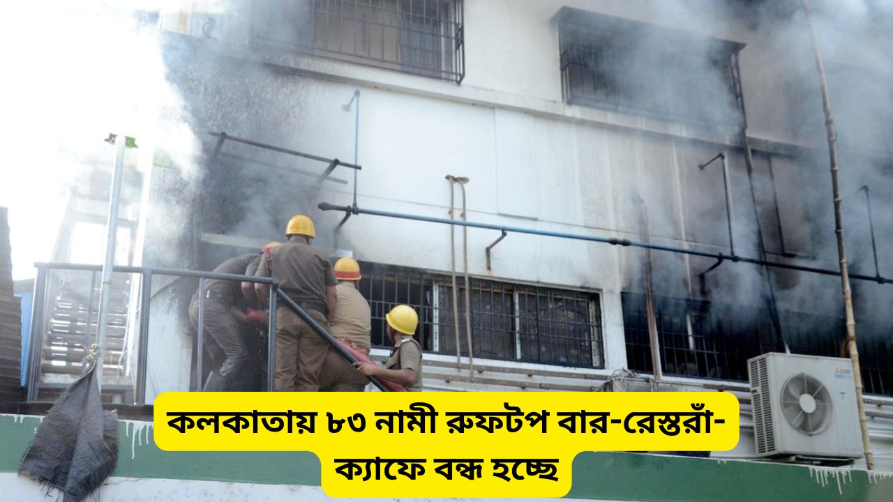 83 famous rooftop bars resturants and cafes are closing in Kolkata