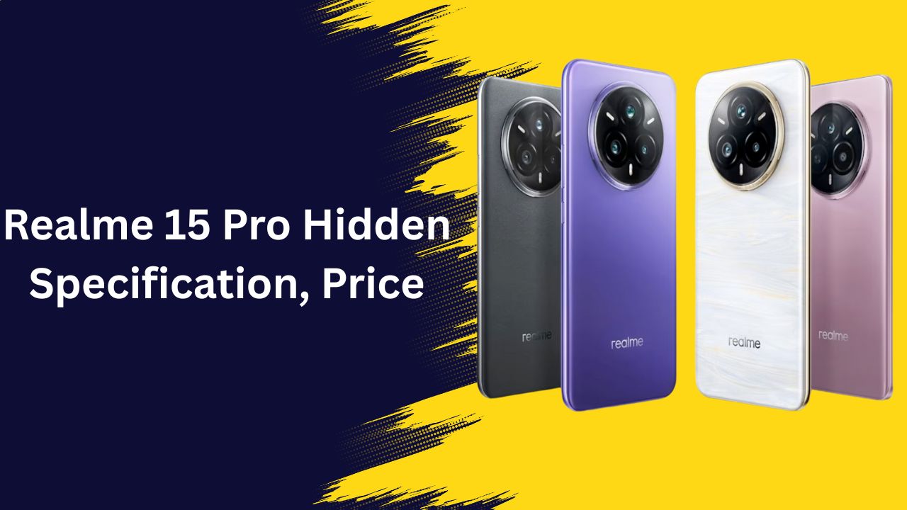 Realme 15 Pro Hidden Specification