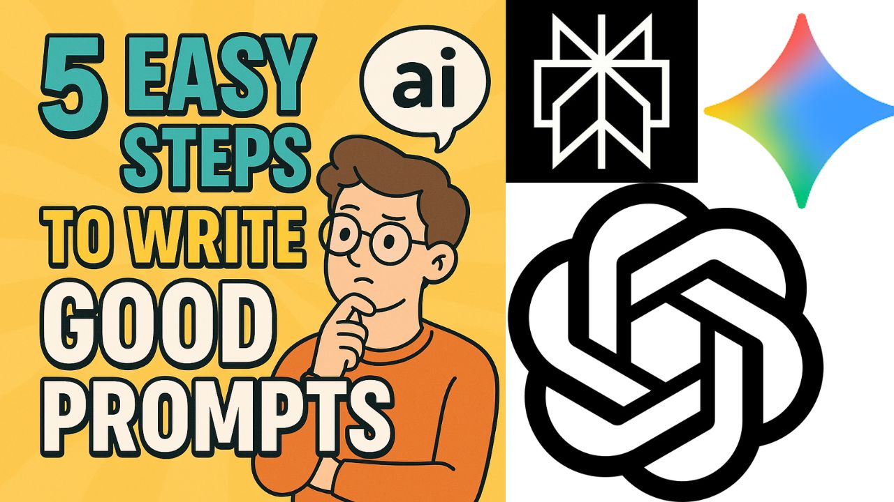 5 easy steps to write good prompts ai
