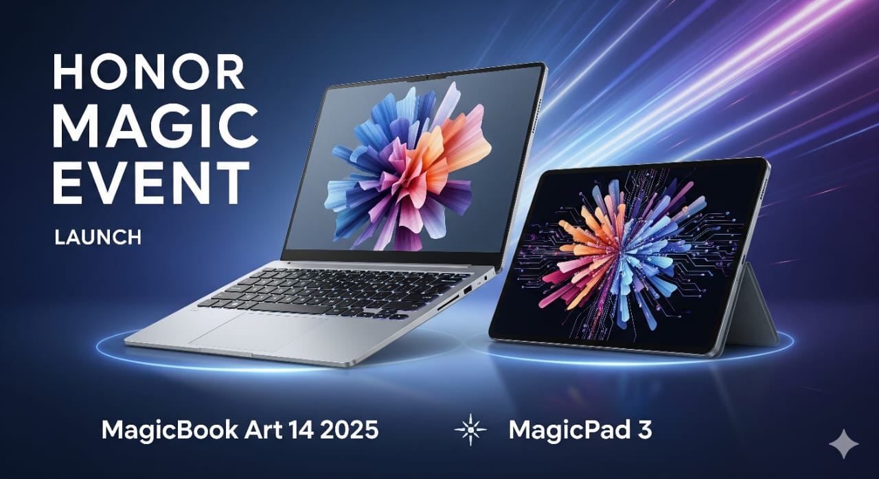 Honor এর চমক! MagicBook Art 14 (2025) এবং MagicPad 3 লঞ্চ হলো, জানুন দাম ও সম্পূর্ণ স্পেসিফিকেশন