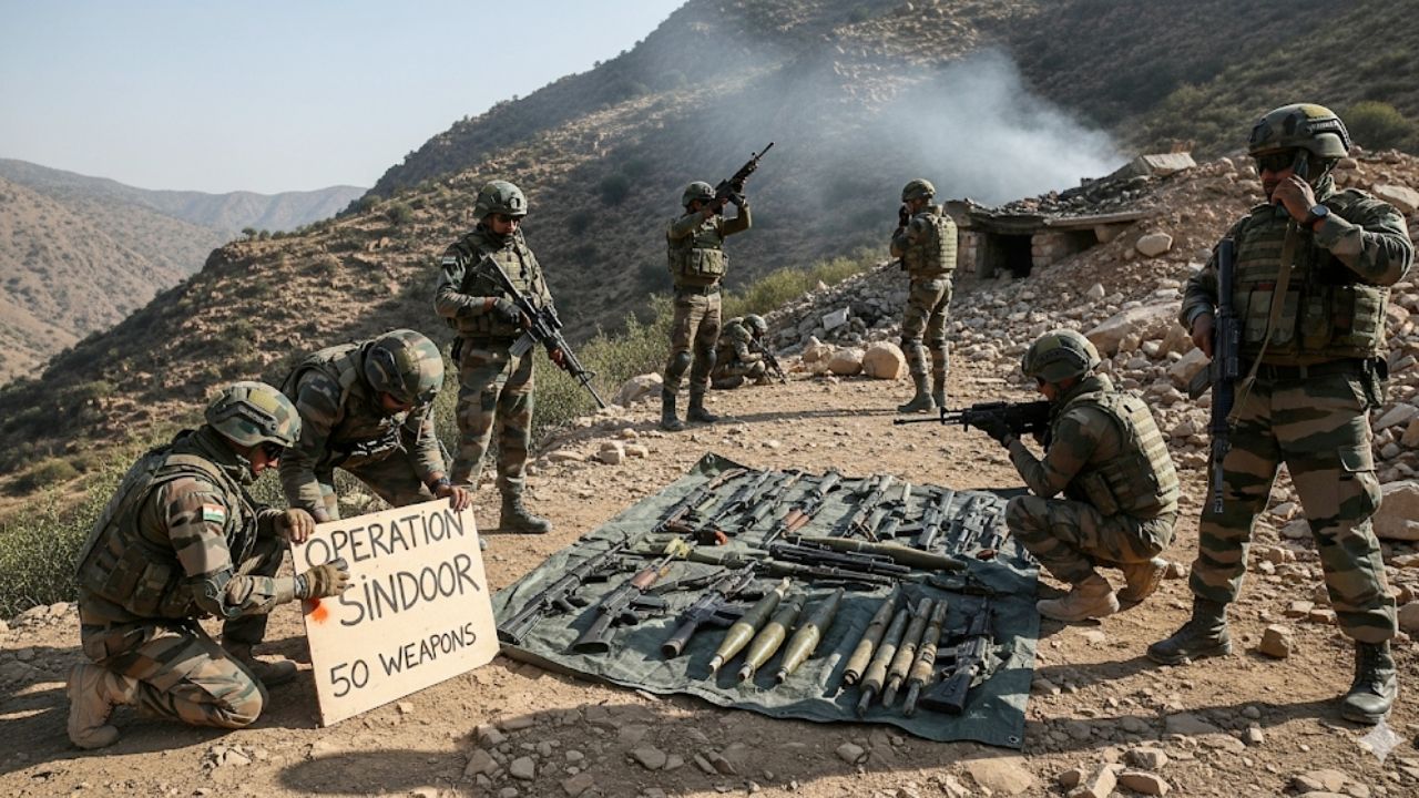 Operation Sindoor Pakistan neutralized 50 weapons