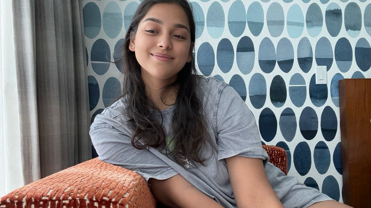 Shilpa's daughter Samisha’s goofy face