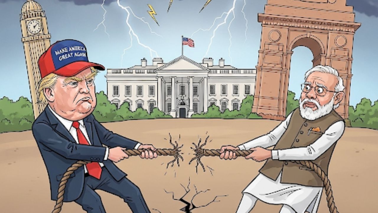 Trump Modi relationship crisis