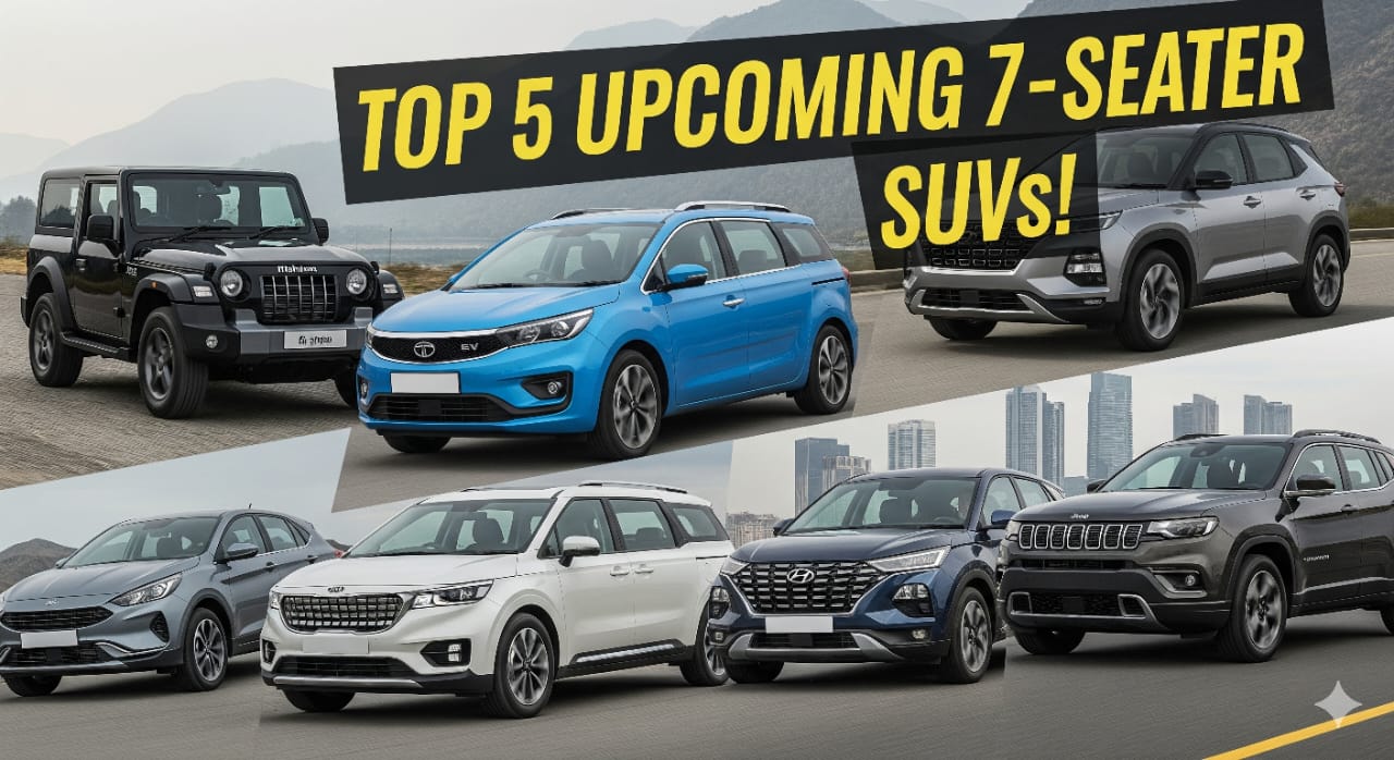 ৭-সিটার গাড়ির বাজারে আসছে নতুন ঝড়: টাটা, মাহিন্দ্রা থেকে কিয়া, জিপের নতুন ৫টি SUV