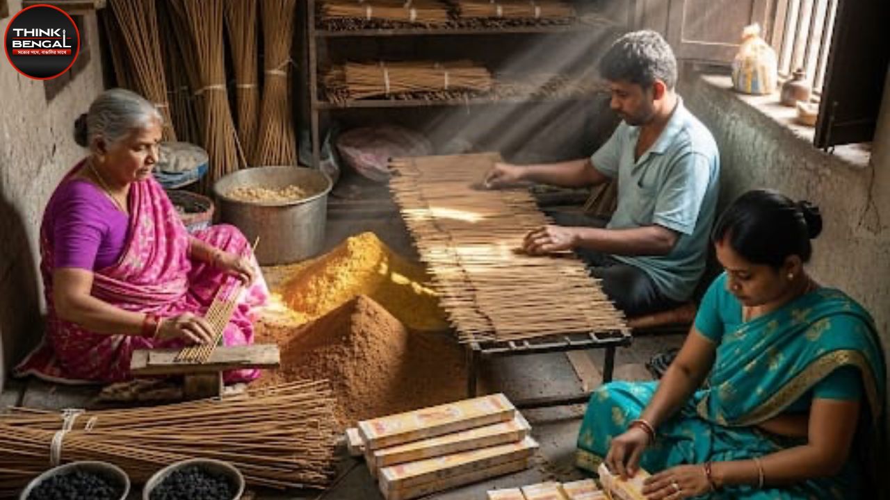 ঘরে বসে ধূপকাঠির ব্যবসা