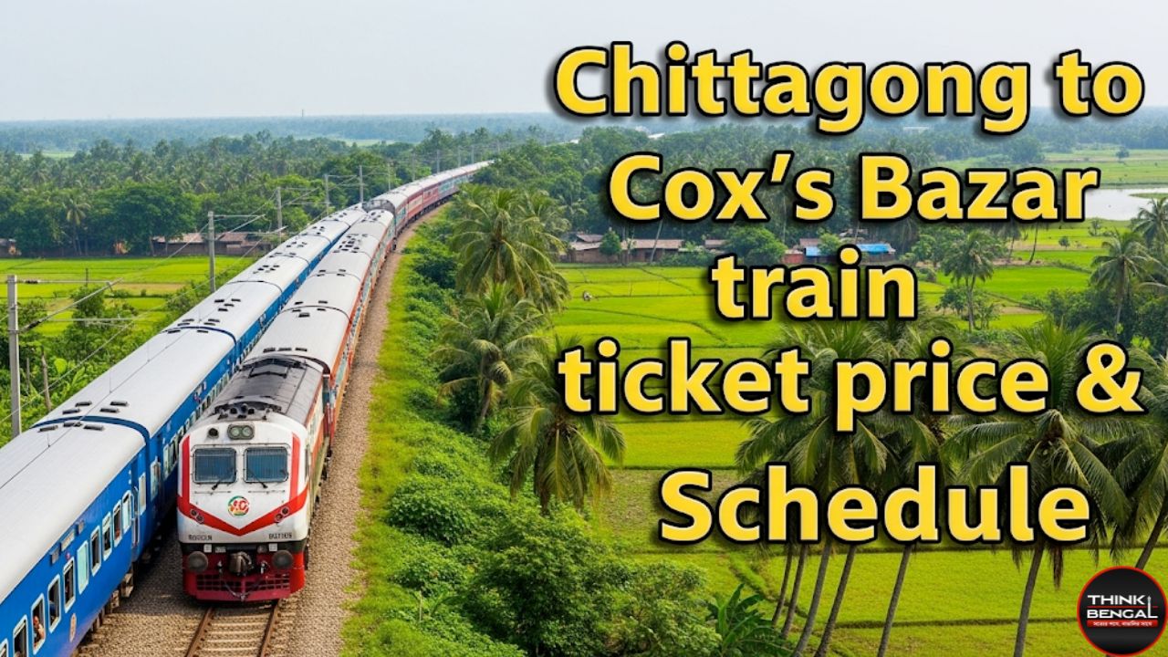 Chittagong to Cox's Bazar train ticket price & Schedule