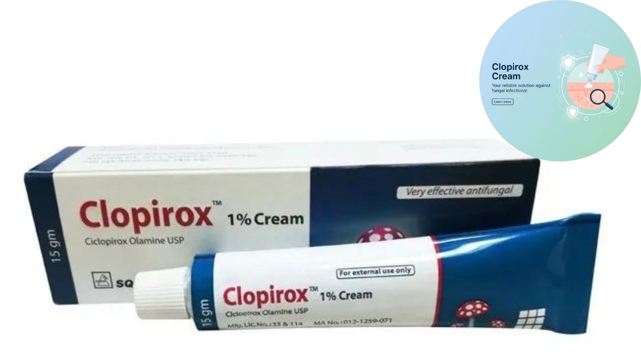 Clopirox Cream এর কাজ কি? ফাঙ্গাল ইনফেকশনের বিরুদ্ধে আপনার নির্ভরযোগ্য সমাধান! জানুন বিস্তারিত