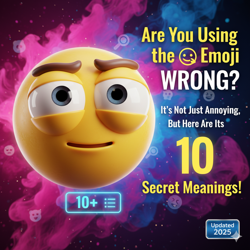 Are You Using the 🙄 Emoji Wrong? It's Not Just Annoying, But Here Are Its 10 Secret Meanings! (Updated 2025)