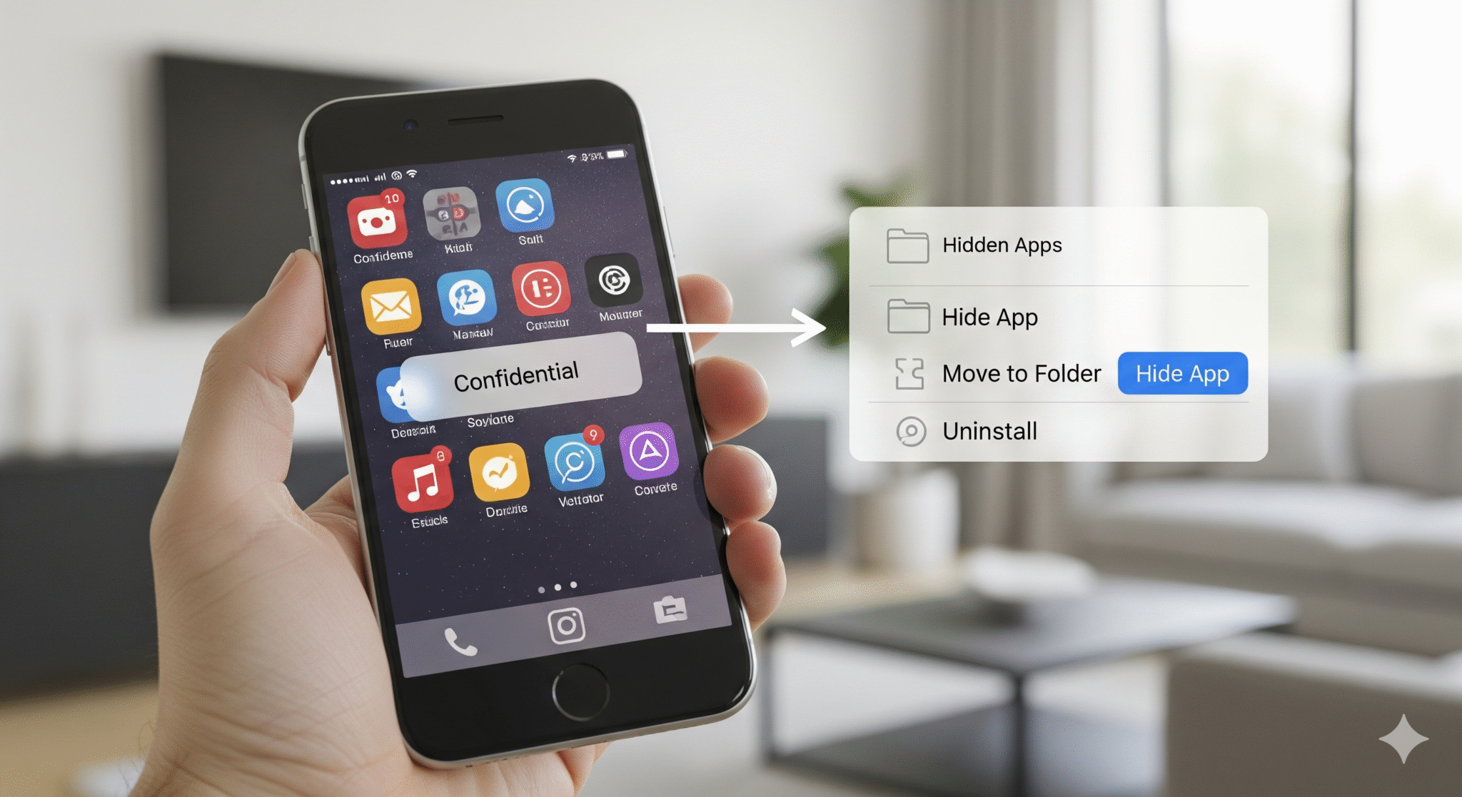 আপনার ফোনে অ্যাপ হাইড করার সহজ উপায় (How to hide apps)