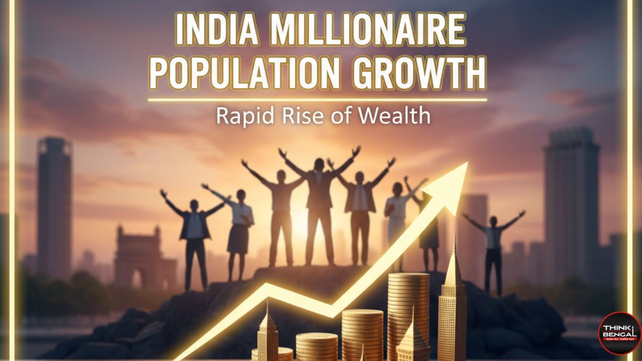 India millionaire population growth
