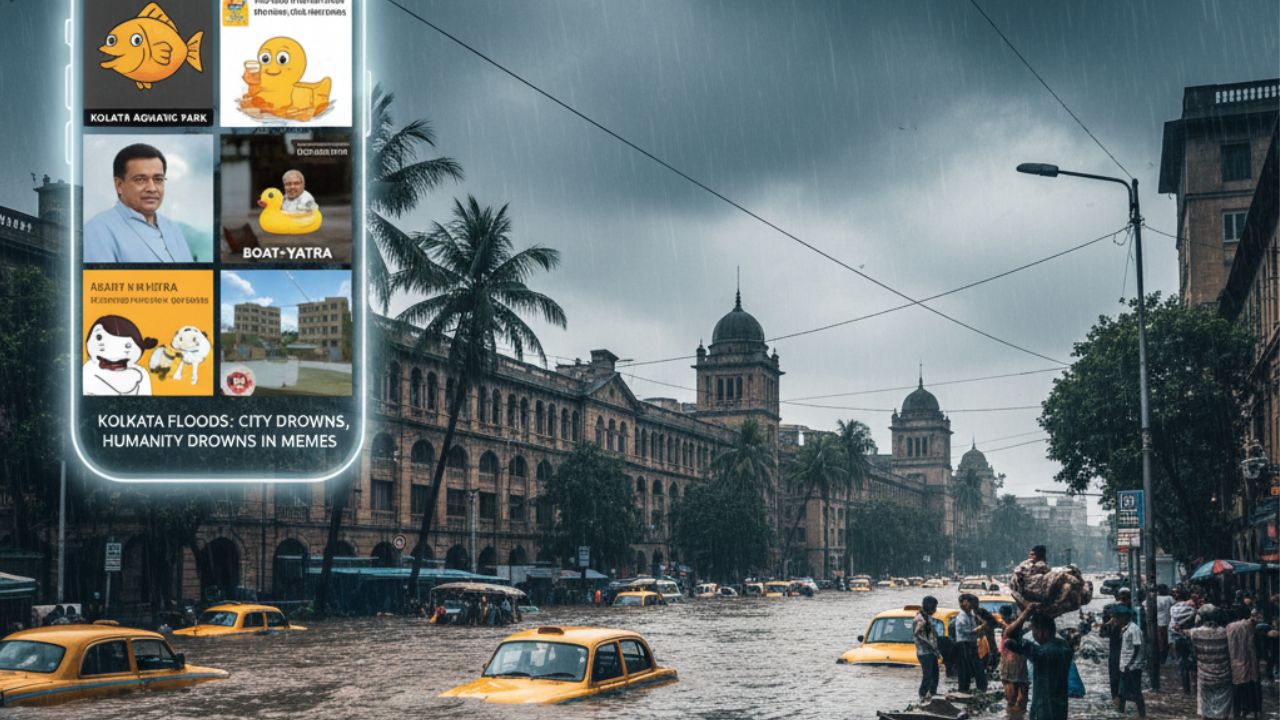 শহরের বুকে বিপর্যয়, সোশ্যাল মিডিয়ায় উপহাসের ঢেউ এবং আমাদের হারানো সংবেদনশীলতা