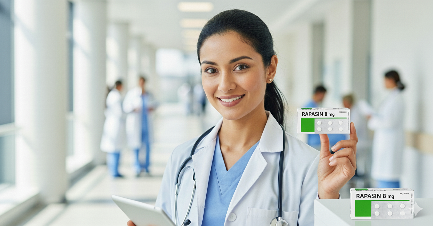 প্রোস্টেট সমস্যায় Rapasin 8 mg এর কাজ কি? উপকারিতা ও সতর্কতা