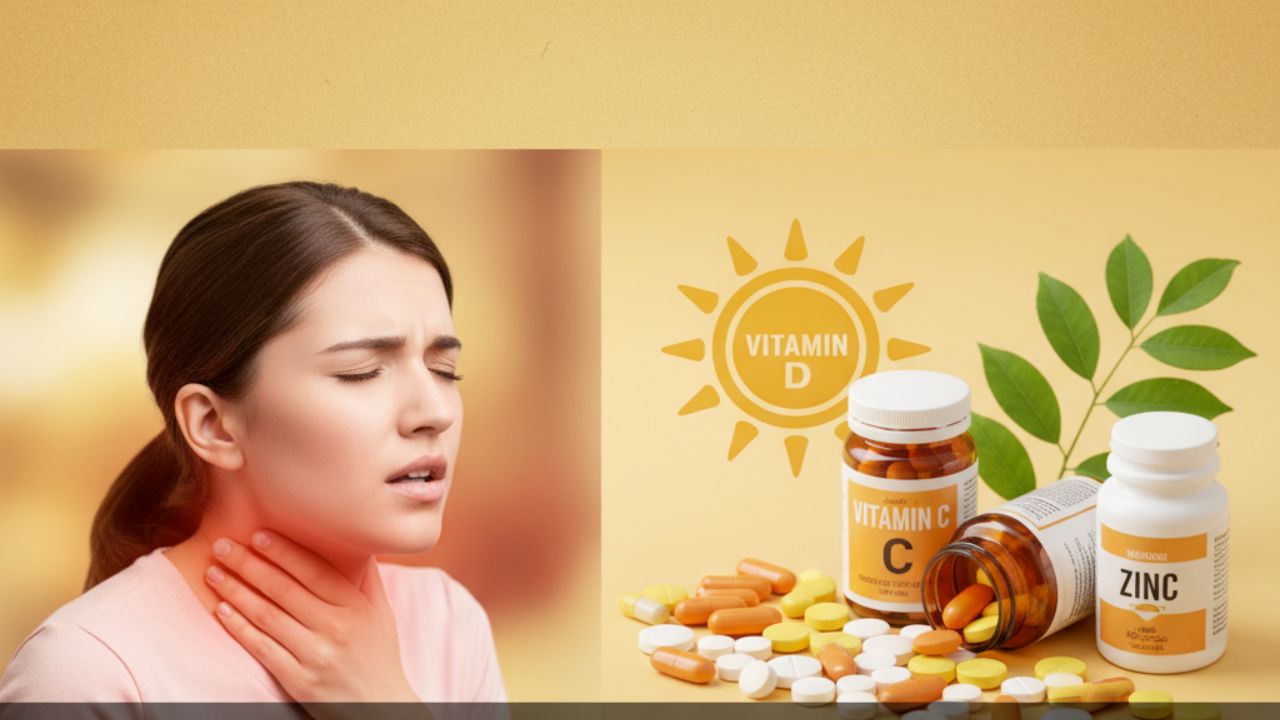 Sore Throat Vitamin Deficiency