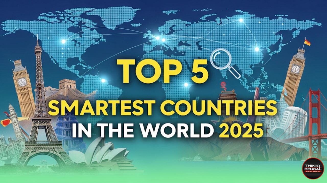 Top 5 Smartest Countries in the World 2025