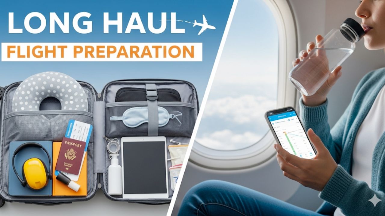 long haul flight preparation