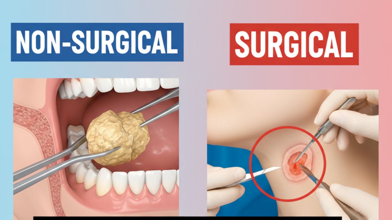 salivary gland stone removal methods