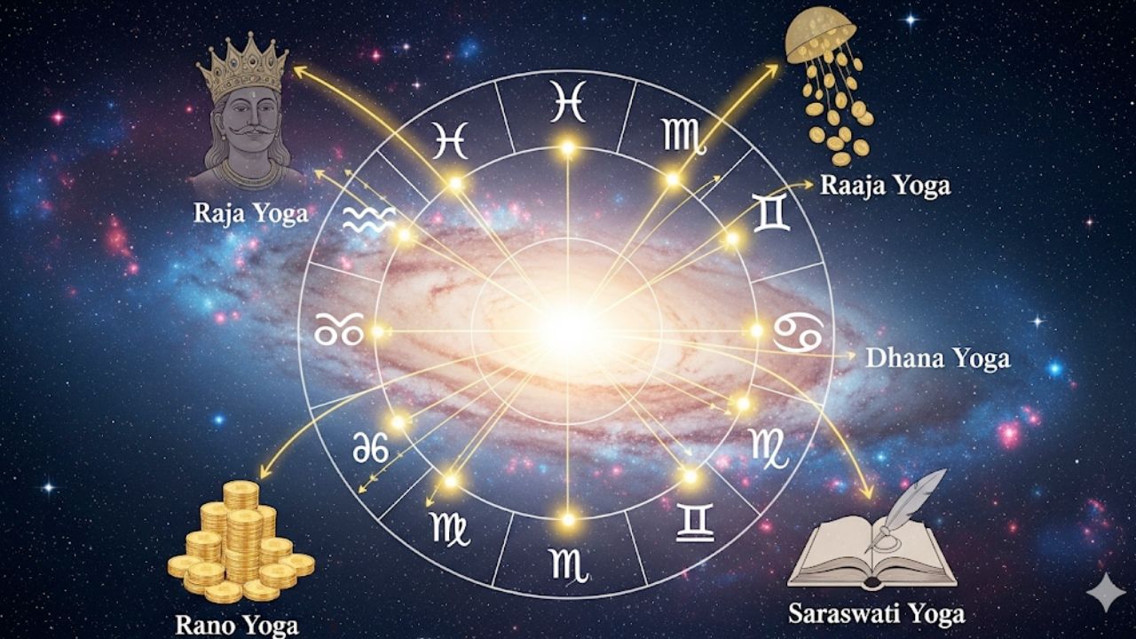 জন্মকুণ্ডলীর শুভ যোগ