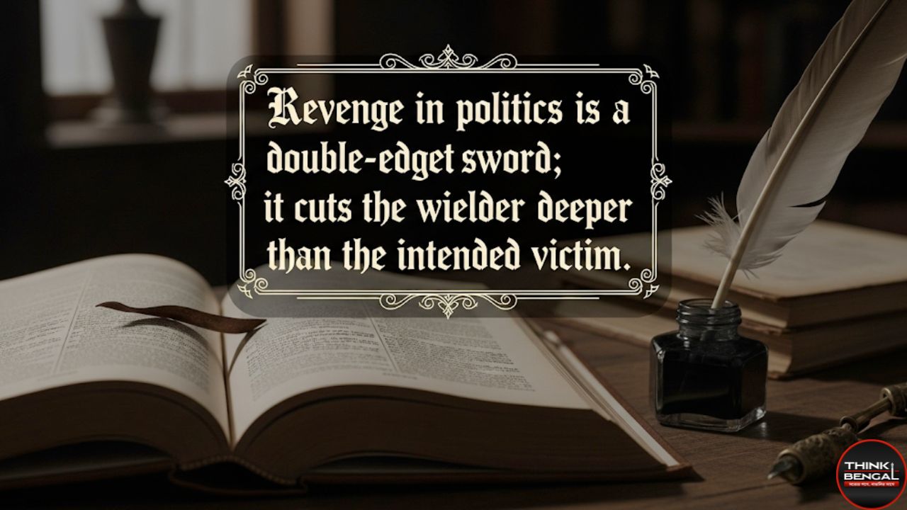 প্রতিহিংসার রাজনীতি নিয়ে উক্তি