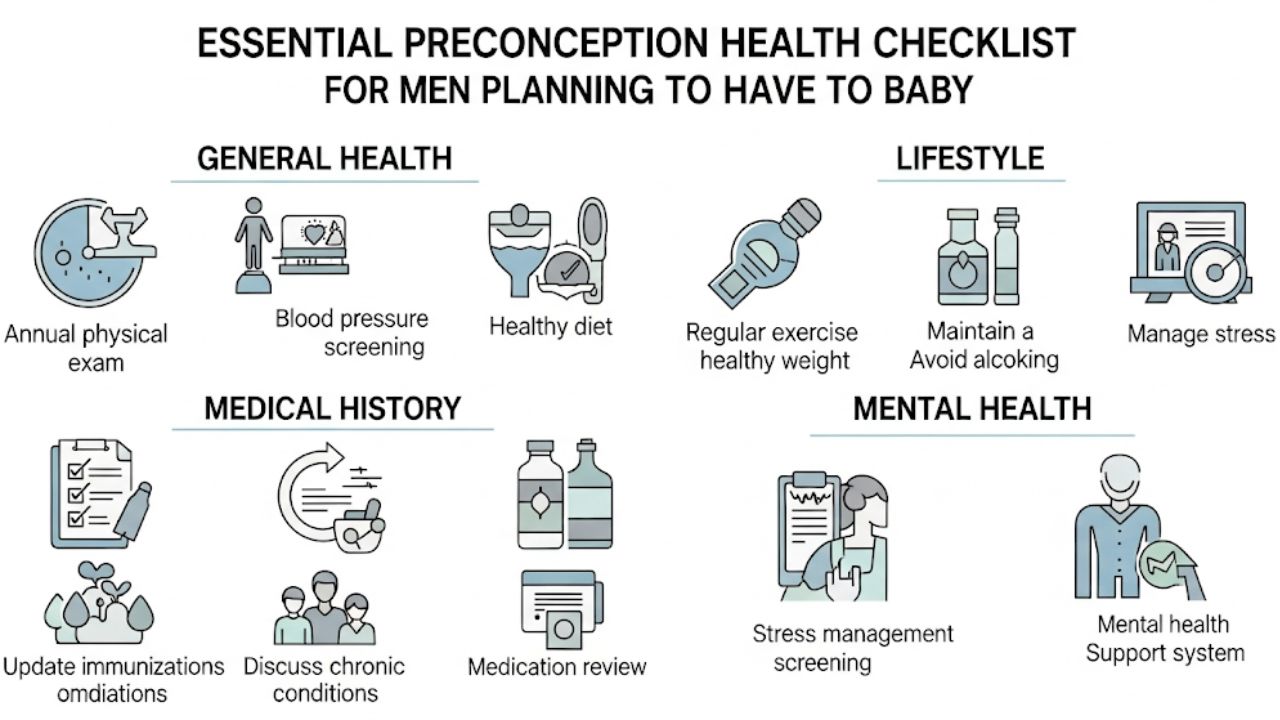 বাচ্চা নেওয়ার আগে পুরুষের করনীয়