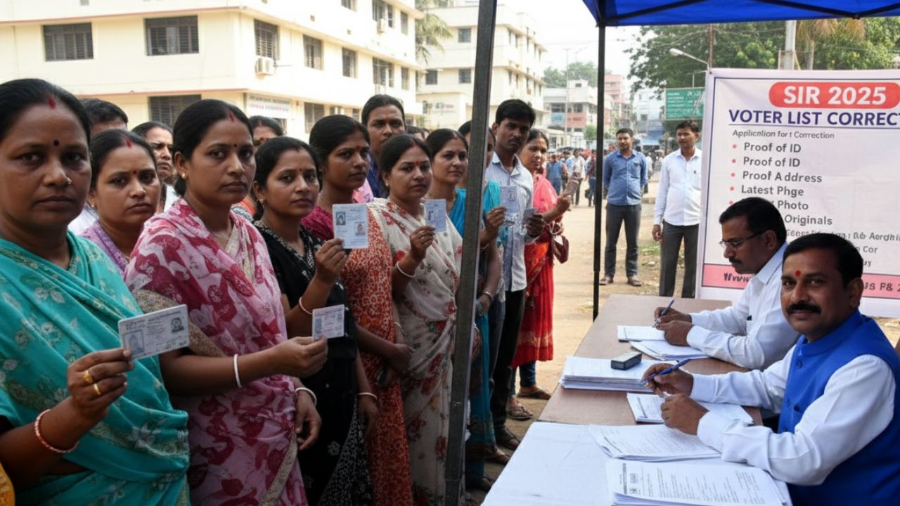 SIR 2025-এ ভোটার তালিকা সংশোধনে কোন কোন ডকুমেন্ট সঙ্গে রাখবেন — সম্পূর্ণ গাইড ও বাস্তব নির্দেশিকা