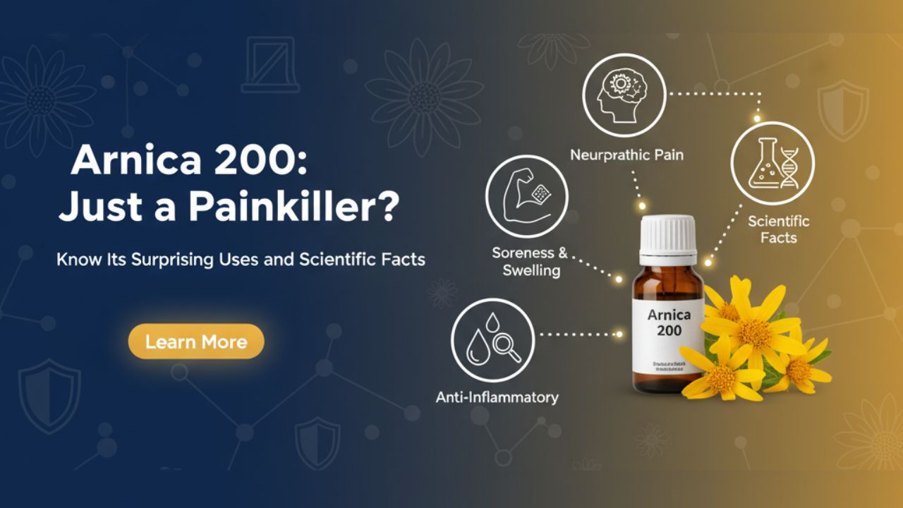 আর্নিকা ২০০: শুধু কি ব্যথানাশক? জানুন এর আশ্চর্যকর ব্যবহার ও বৈজ্ঞানিক বাস্তবতা