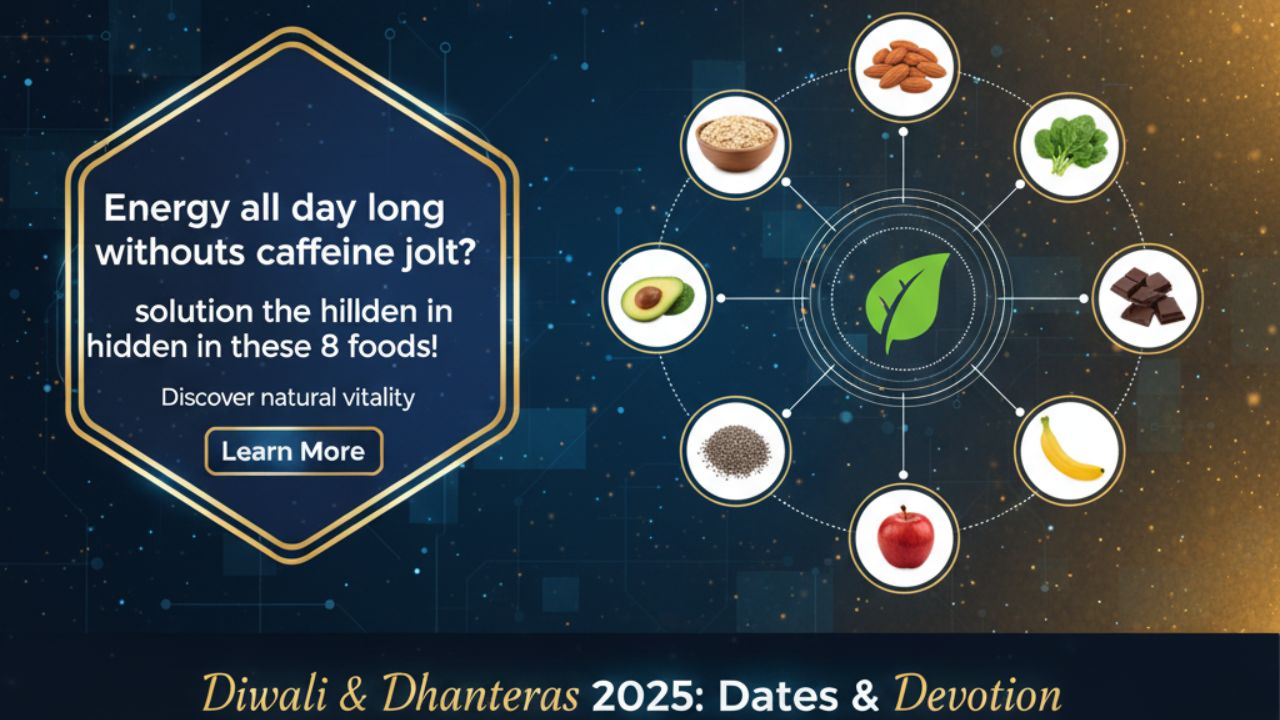 ক্যাফেইনের ধাক্কা ছাড়াই দিনভর এনার্জি? এই ৮টি খাবারেই লুকিয়ে আছে সমাধান!
