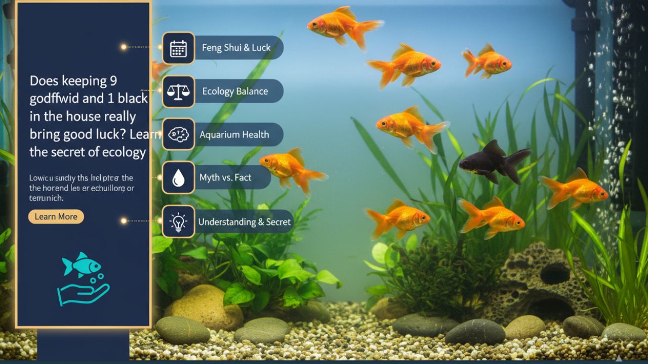 ঘরে ৯টি গোল্ডফিশ ও ১টি কালো মাছ রাখা কি সত্যিই ভাগ্য ফেরায়? জানুন বাস্তুবিদ্যার গোপন রহস্য