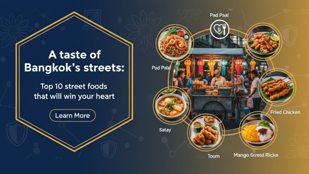 ব্যাংকক, থাইল্যান্ডের এই প্রাণবন্ত রাজধানী শুধুমাত্র তার মন্দির বা জাঁকজমকপূর্ণ শপিং মলের জন্য পরিচিত নয়; এর আসল আত্মা লুকিয়ে আছে তার রাস্তার প্রতিটি কোণায়, যেখানে খাবারের গন্ধ আর মানুষের কোলাহল মিলেমিশে একাকার হয়ে যায়। ব্যাংককের স্ট্রিট ফুড শুধুমাত্র ক্ষুধা মেটানোর একটি উপায় নয়, এটি শহরের সংস্কৃতি,