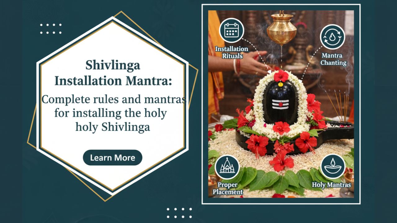 শিবলিঙ্গ প্রতিষ্ঠা মন্ত্র: পবিত্র শিবলিঙ্গ স্থাপনের সম্পূর্ণ বিধি ও মন্ত্র