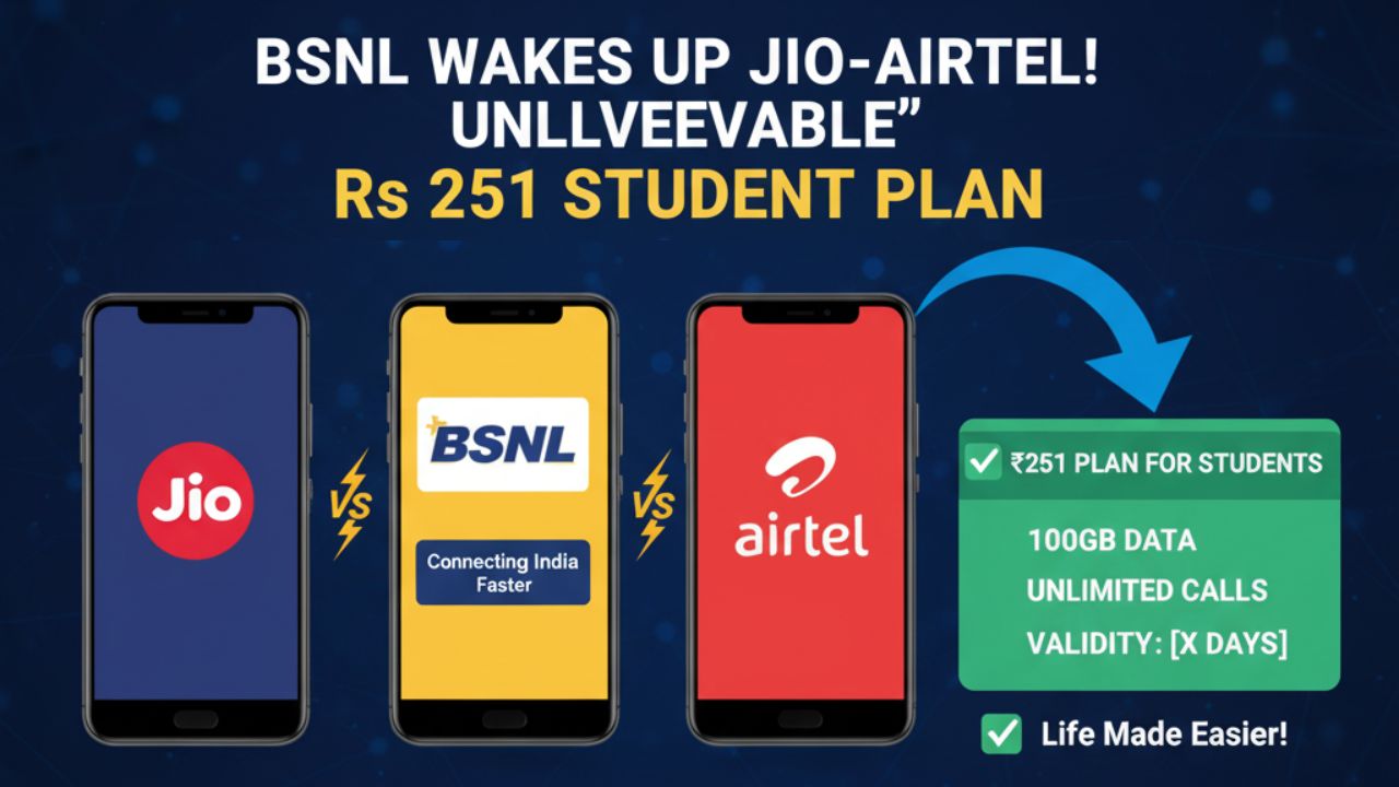 BSNL Launches ₹251 Student Special Plan