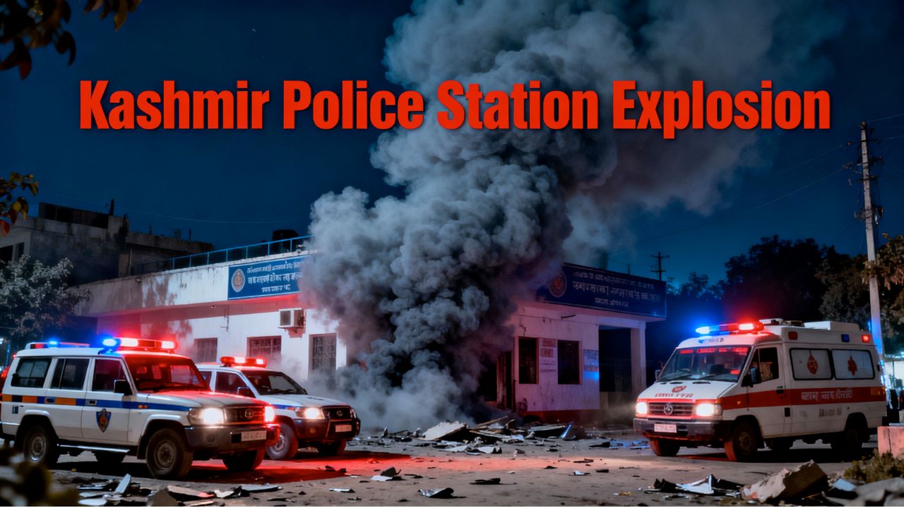Kashmir Police Station Explosion