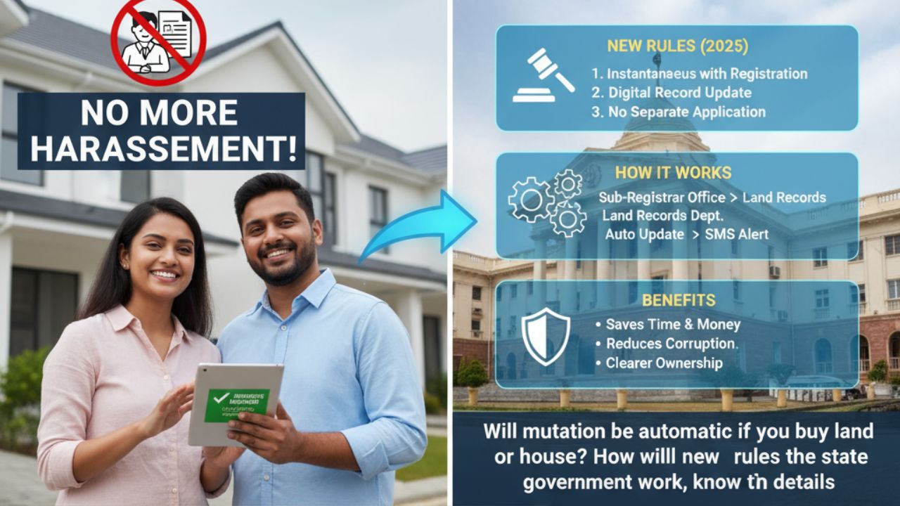জমি কিনলেই স্বয়ংক্রিয় মিউটেশন