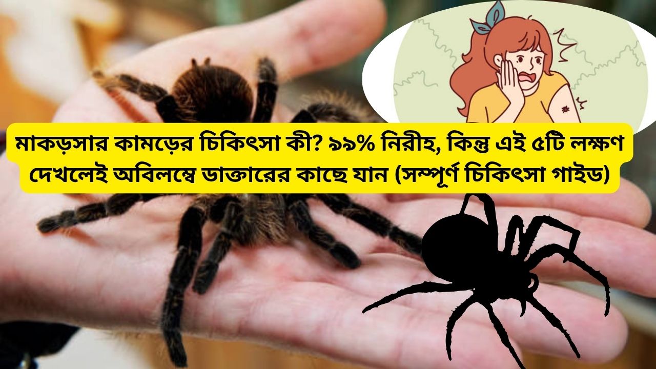 Spider Bite Treatment: First Aid Symptoms