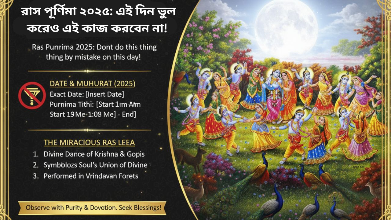 Ras Purnima 2025 Date & Time