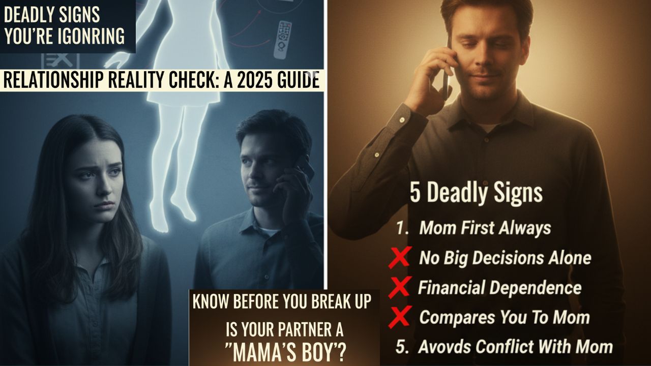 Is Your Partner a 'Mama's Boy'