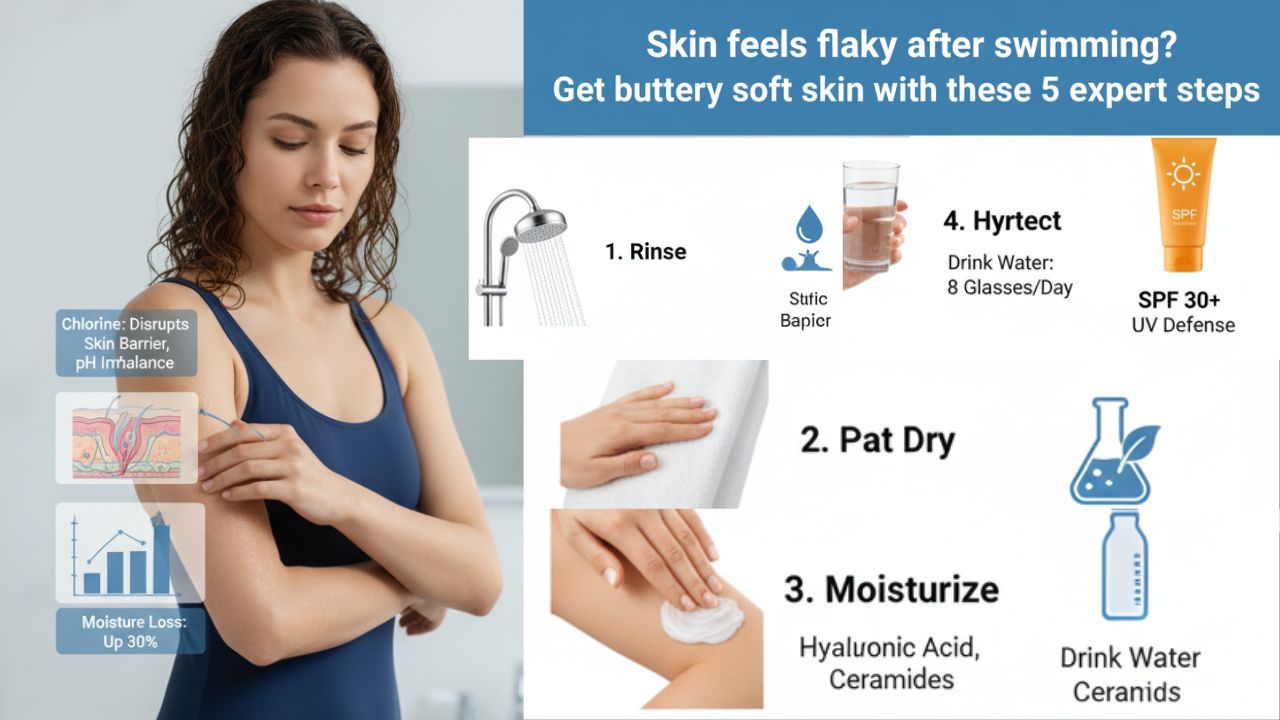Dry Skin After Swimming