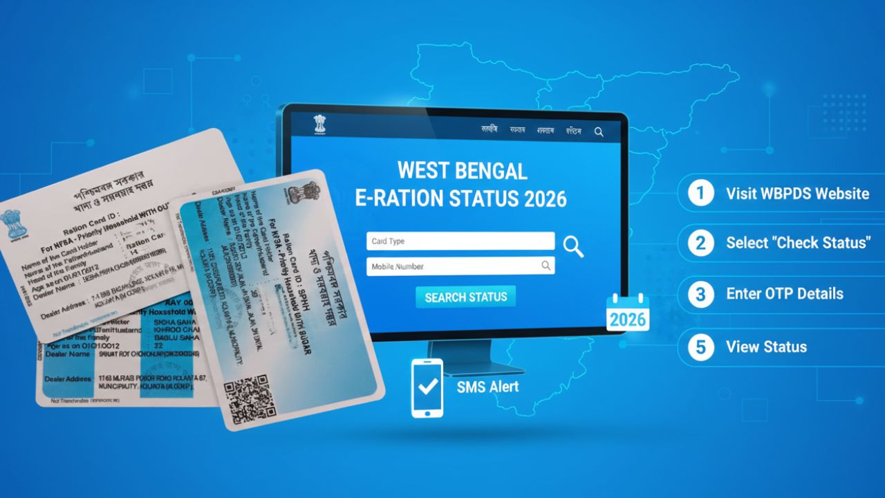 পশ্চিমবঙ্গে অনলাইনে রেশন কার্ডের স্থিতি কীভাবে পরীক্ষা করবেন