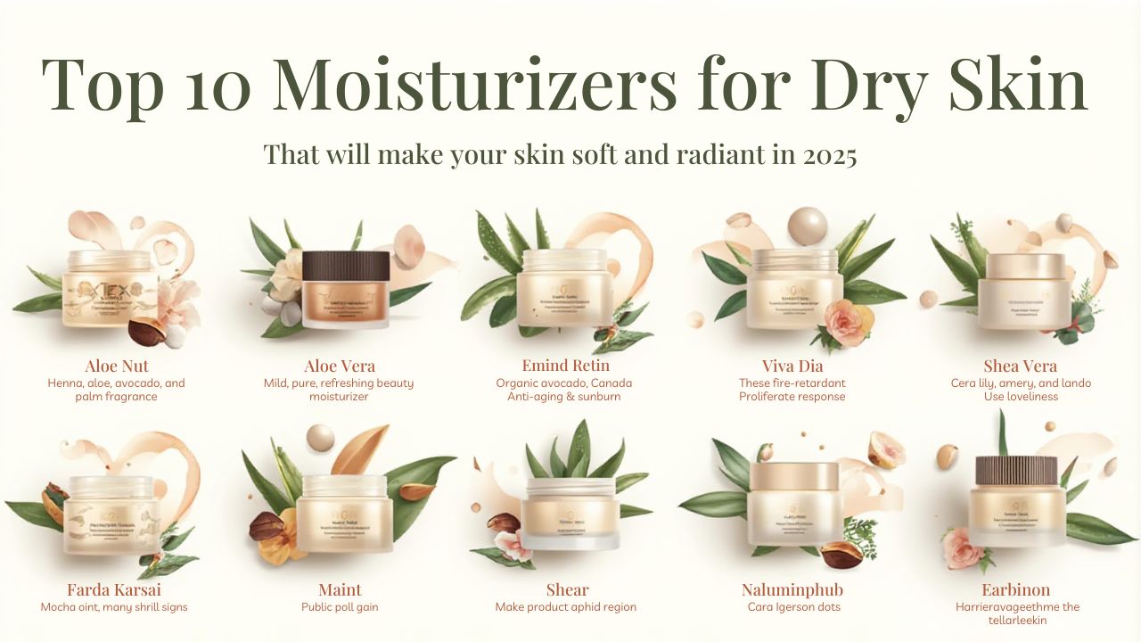 Best Moisturizers for Dry Skin in 2025