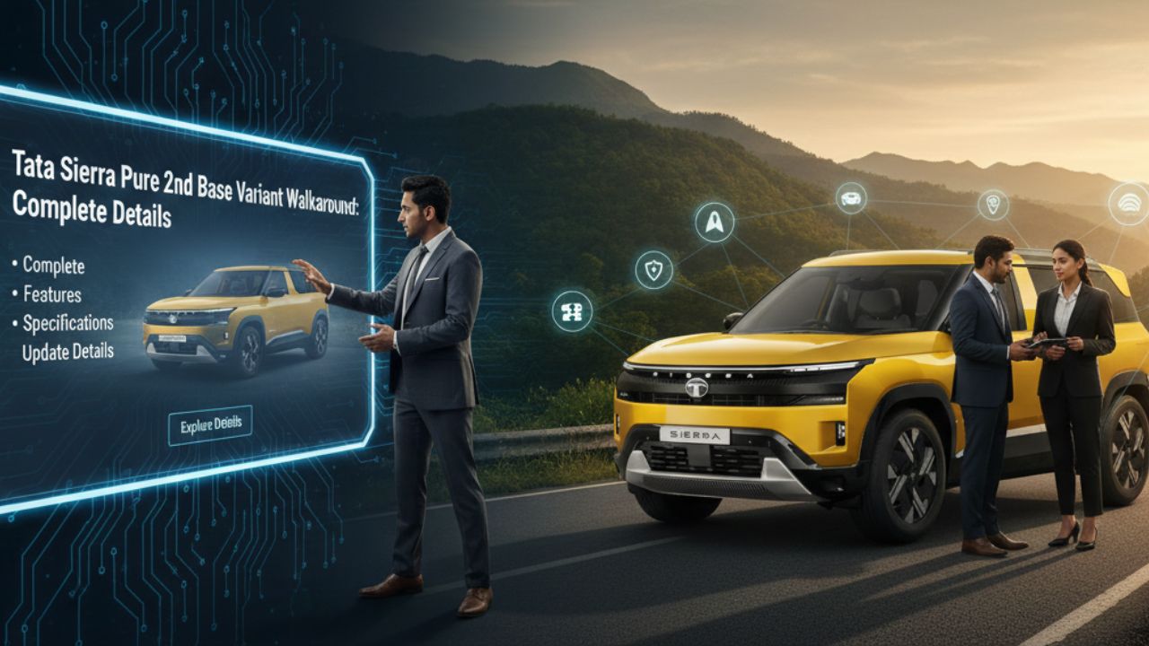 Tata Sierra Pure 2nd Base Specification