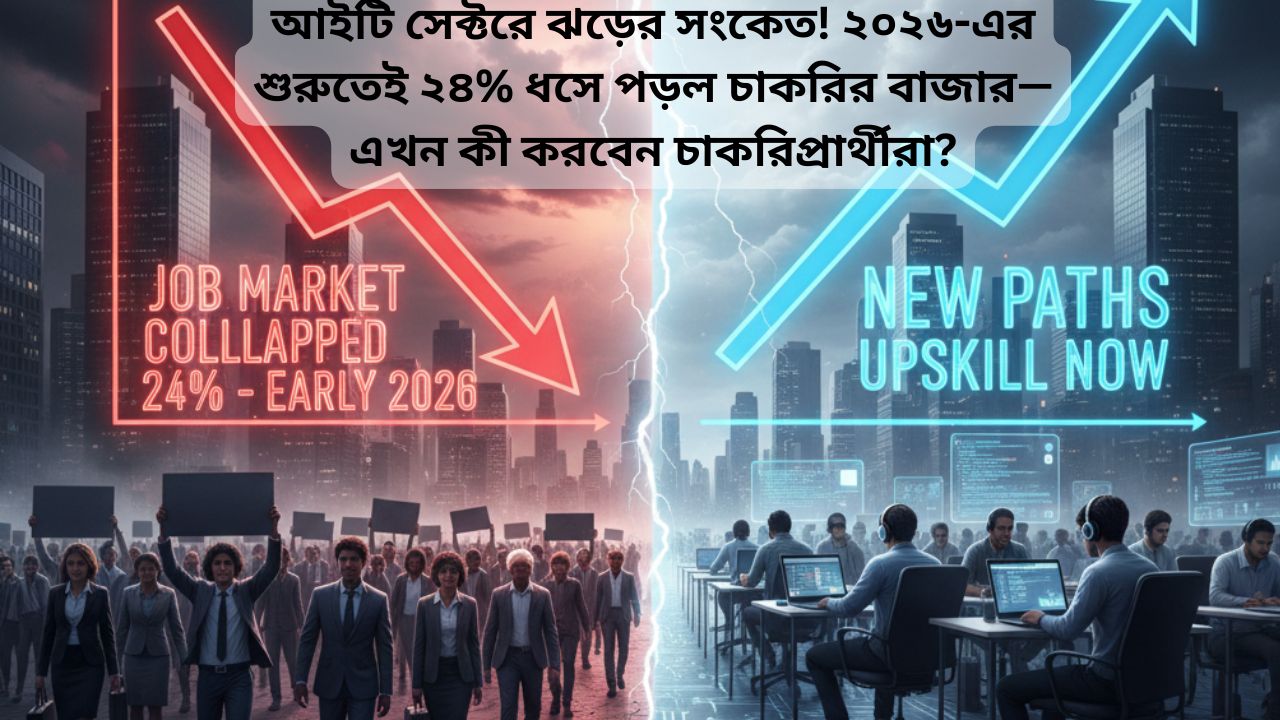 IT Hiring Slumps 24% in India January 2026