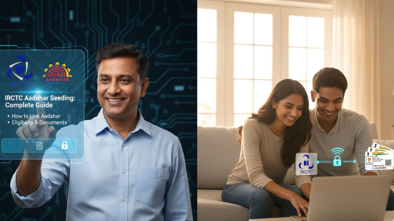 Link Aadhaar with IRCTC Account