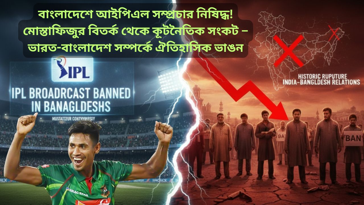Bangladesh Bans IPL 2026 Broadcast