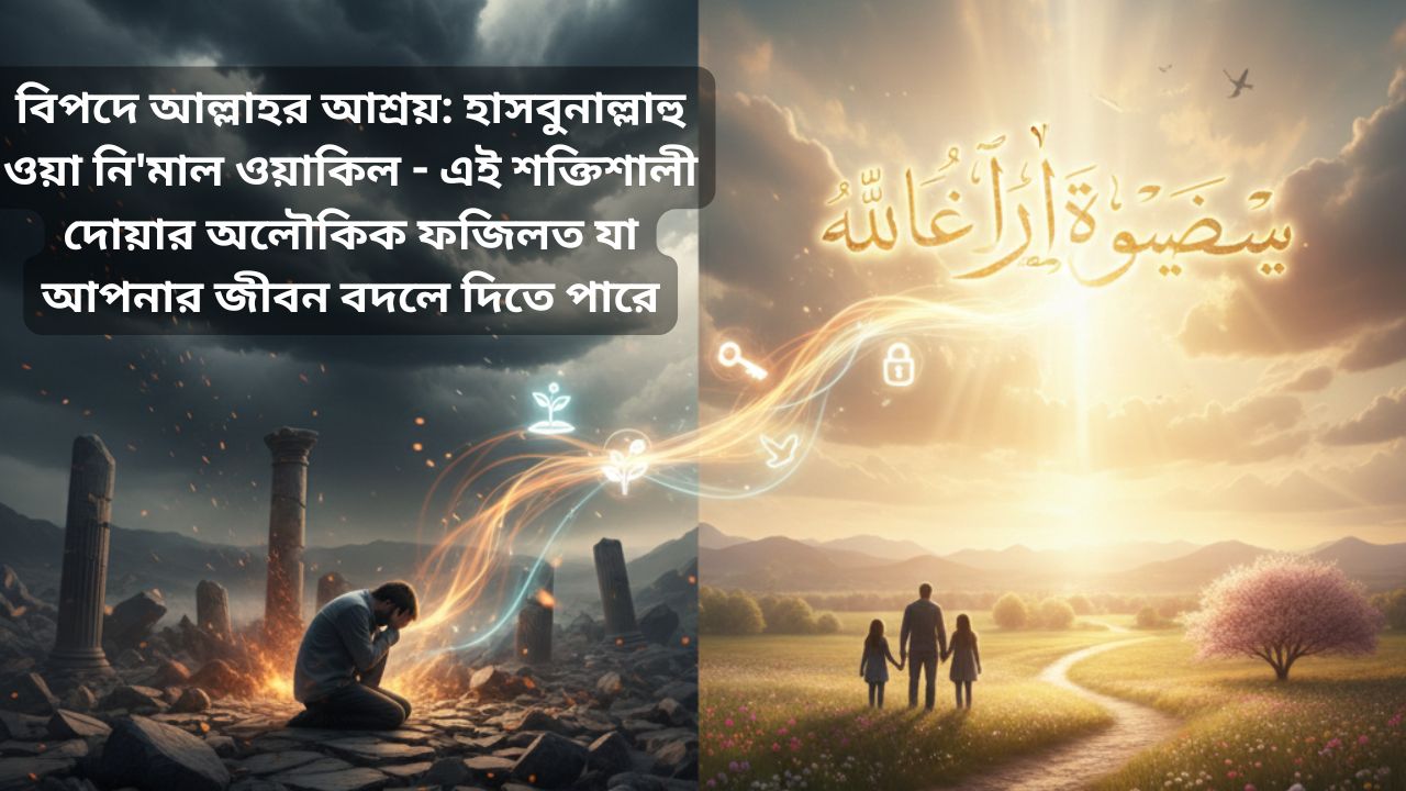 হাসবুনাল্লাহু ওয়া নি'মাল ওয়াকিল