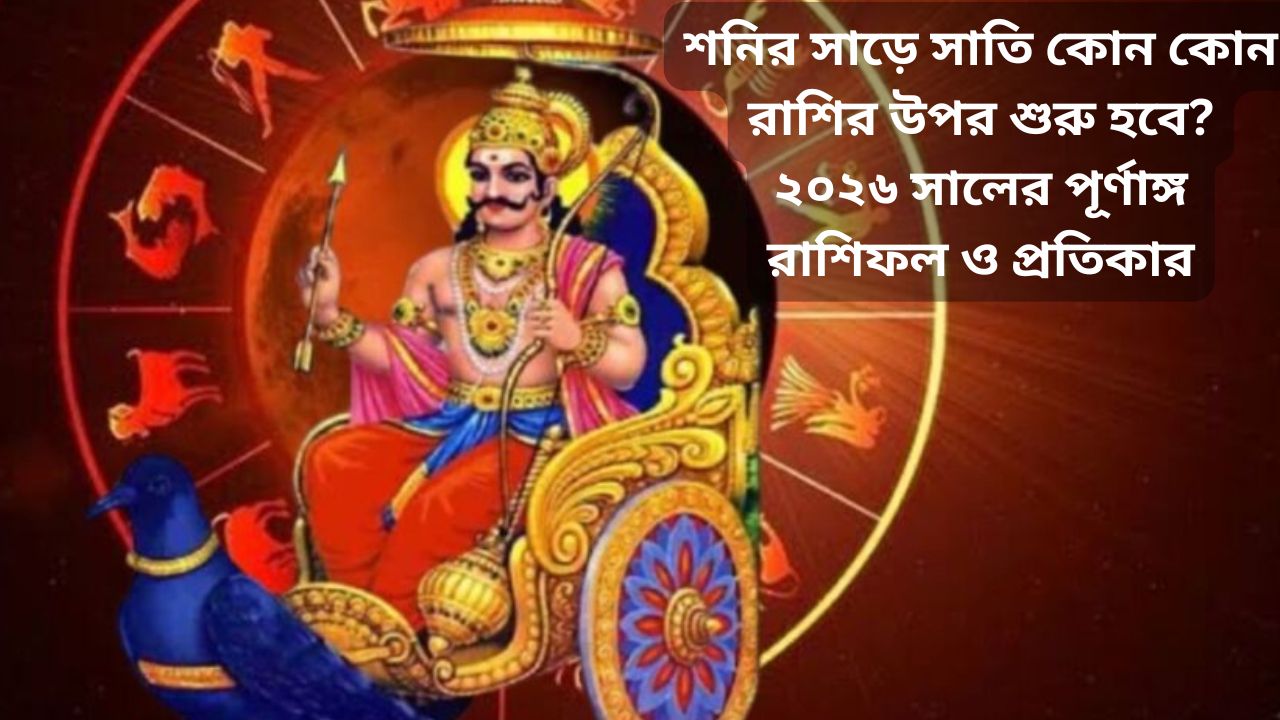 সাড়ে সাতি কোন কোন রাশির উপর শুরু হবে