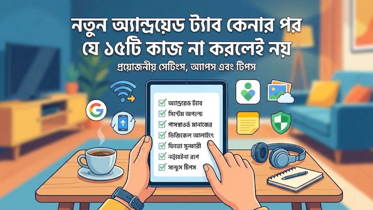 New Android Tablet Setup