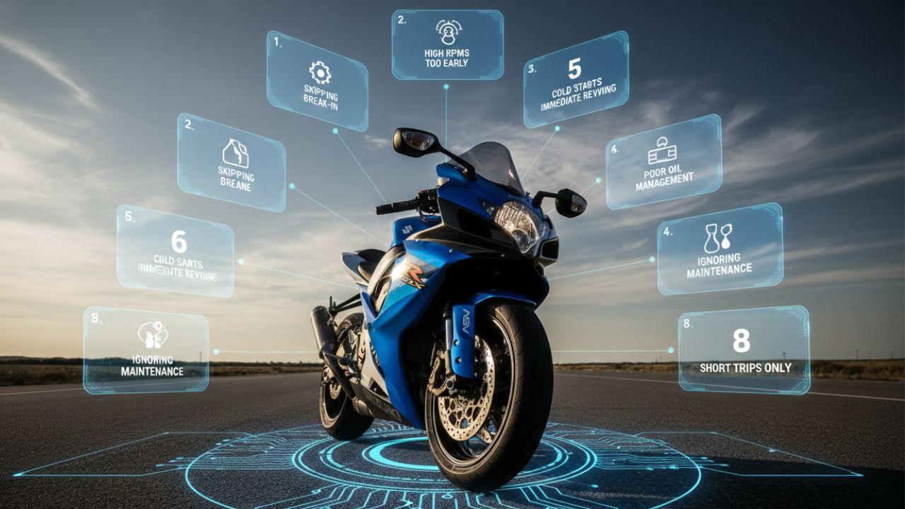 New Bike First 1000 KM Mistakes